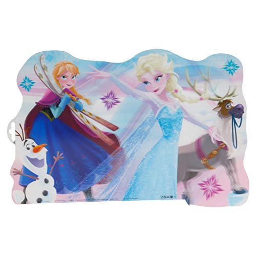 ALMACENESADAN 2010 Mantel Individual Disney Frozen; Producto de plástico Reutilizable; Libre BPA; Dimensiones 43x29 cm