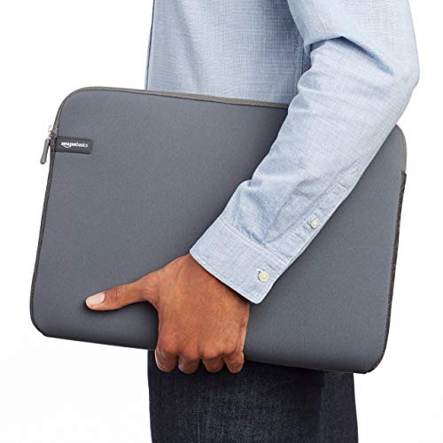 Amazon Basics NC1303154H - Funda para ordenadores portátiles (15.6"), color gris