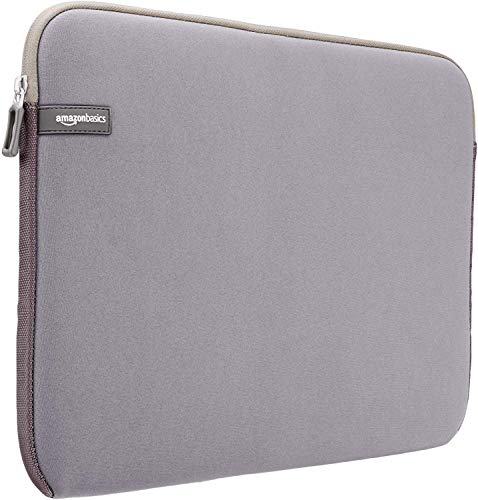 Amazon Basics NC1303154H - Funda para ordenadores portátiles (15.6"), color gris