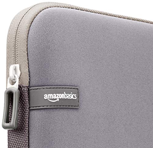 Amazon Basics NC1303154H - Funda para ordenadores portátiles (15.6"), color gris