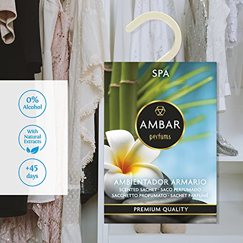 Ambar Perfums 25070024 Pack ACQUA, Papel, Vidrio, pehd, SPA, Talla Unica