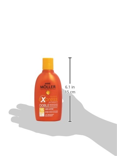 Anne Möller Aquasol Express - Intensif - Leche bronceadora, factor de protección solar 15-200 ml