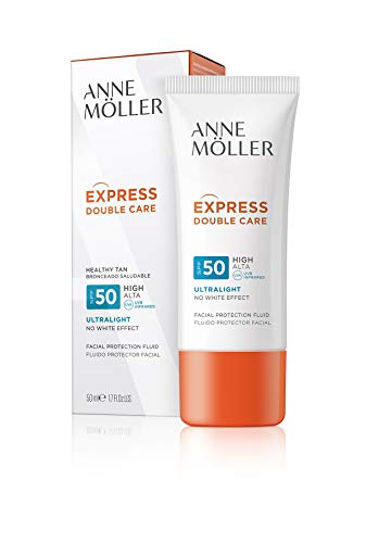 Anne Möller Express Double Care Ultra Light Fluid Spf50 50 Ml 50 g