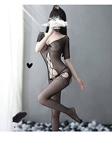 Apertura de los calcetines de las medias, las medias, sexy, persistencias, eróticas, eróticas, seducidas, sexy Regalo sorpresa para el día de San Valentín Pasión ( Color : Black , Size : M )