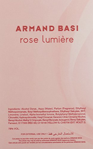 Armand Basi Rose Lumiere Eau De Toilette 100Ml Vapo.