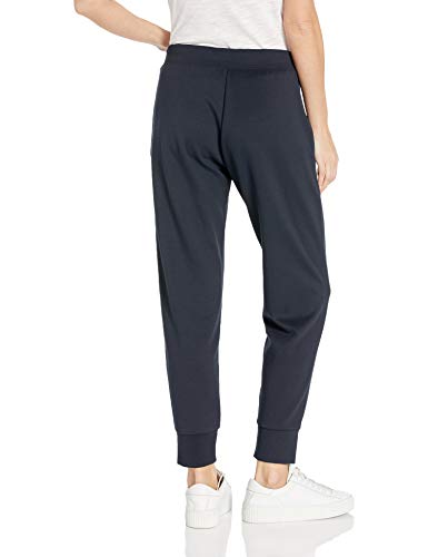 Armani Exchange Double Knit, Side Logo Pantalones de Deporte, Azul (Navy 1510), 38 (Talla del Fabricante: X-Small) para Mujer