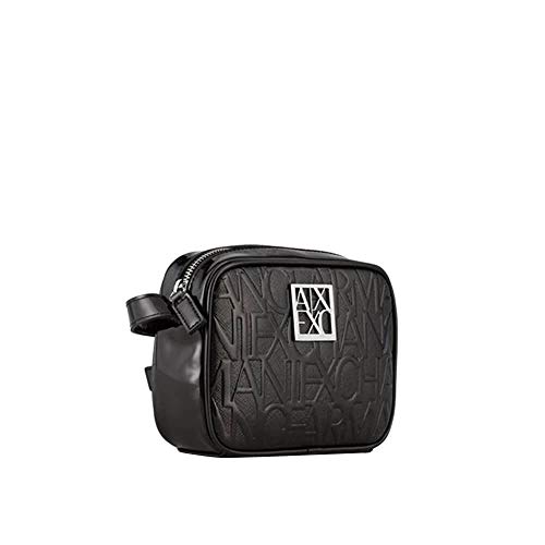 Armani Exchange Liz Camera Case, Kamera Mujer, negro, Einheitsgröße