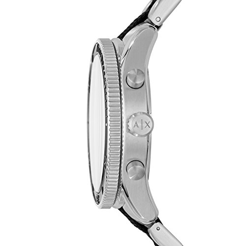 Armani Exchange Reloj Cronógrafo para Hombre de Cuarzo con Correa en Acero Inoxidable AX1813