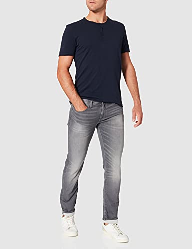 Armani Exchange Slim Light Wash Jeans, Grey Denim, S para Hombre