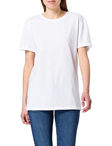 Armani Exchange T-Shirt Camiseta, Color Blanco, M para Mujer