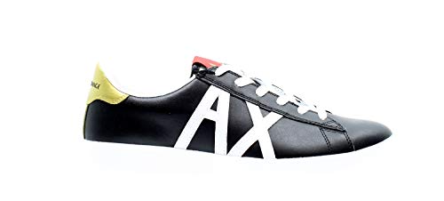 ARMANI EXCHANGE Zapatillas para hombre, modelo XUX016XCC71, color negro Negro Size: 43 EU