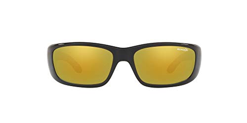 Arnette 0AN4178 Gafas, Black/Brown Orange 24k Iridium, 59 para Hombre