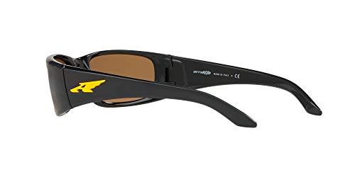 Arnette 0AN4178 Gafas, Black/Brown Orange 24k Iridium, 59 para Hombre