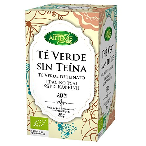 ArtemísBio Té Verde Descafeinado - 20 Infusiones