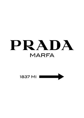 Artesta Lámina para enmarcar Prada Marfa (30x40 cm)