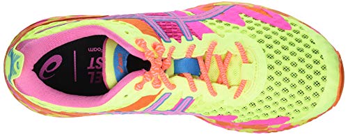 Asics Gel-Noosa Tri 12, Road Running Shoe Mujer, Safety Yellow/Dragon Fruit, 36 EU