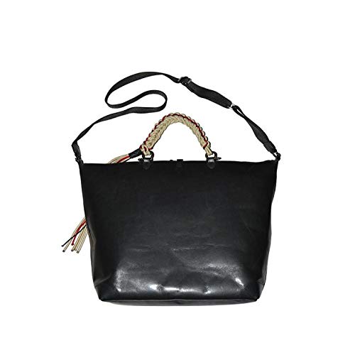 Atum Italy - Bolso de mano de cuero 24H - MOQ 6 negra Talla única