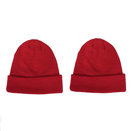 Augustin - Gorro de Marinero (2 Unidades) Rojo Colorete Talla única