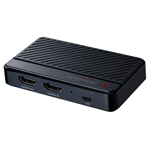 AVerMedia Live Gamer Mini Tarjeta de Captura GC311 1080p 60 Transmisión y Grabación de Dideo, Codificador de Hardware H.264 compatible con Xbox, Switch, HDMI Plug and Play para PC y Mac