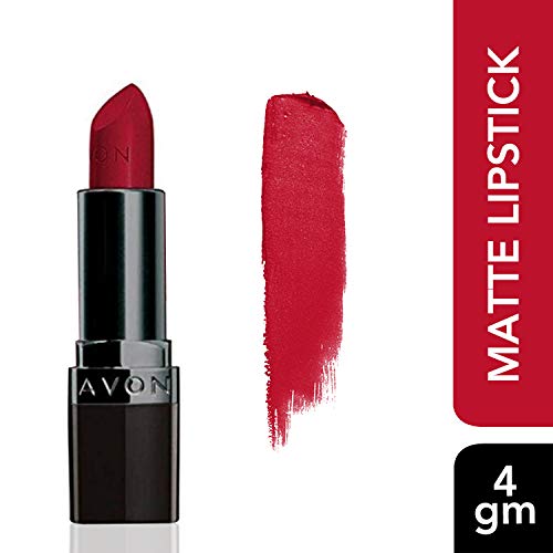 Avon True Color Perfectly Matte Lipstick, Red Supreme, 4g