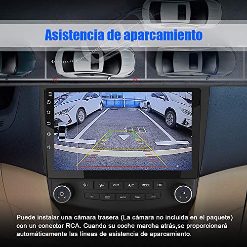 AWESAFE Android 10.0 [2GB+32GB] Radio Coche para Honda Accord VII con 10.1 Pulgadas Pantalla Táctil, Autoradio con Bluetooth/GPS/FM/RDS/USB/RCA, Apoyo Mandos Volante, Mirrorlink y Aparcamiento