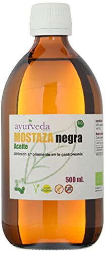 Ayurveda Autentico Aceite De Mostaza Negra - 500 ml