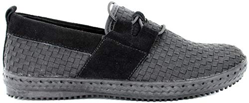 B M Bernie Mev New York Women's Lazers Slip-On - Lazers es una Deportiva Ultra Ligera, Confort, perfercto para Caminar, con Plantilla de Memory Foam y Suela Ultra Ligero (Black, Numeric_37)