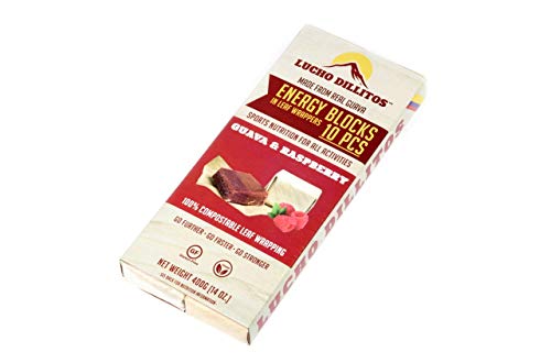 Barritas Energéticas de Guayaba Naturales 10x40g – Barritas Energéticas Ciclismo Alto de Carbohidratos para Máxima Resistencia – Geles Energéticos para Atletas – Barritas Veganas sin Gluten- Frambuesa