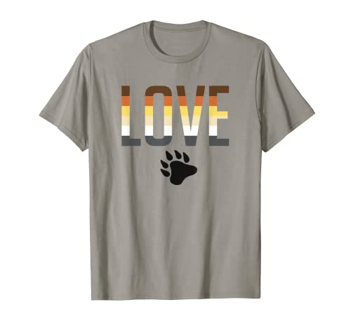 Bear Love Gay Pride Bears Bandera de la comunidad Camiseta