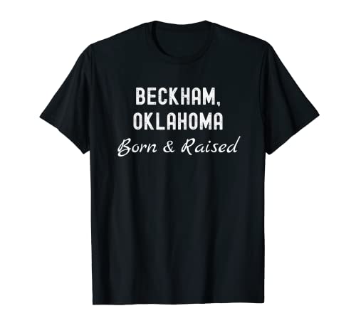 Beckham Oklahoma Nacido y Criado Camiseta