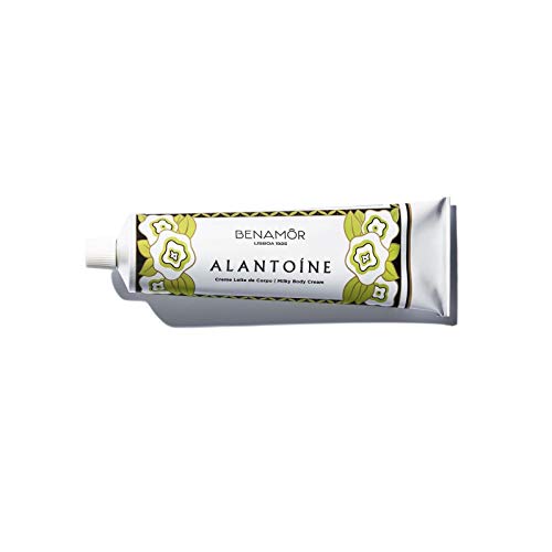 Benamôr - Crema Hidratante Corporal con Leche Colección Alantoína - Cuidado Corporal Protector con Alantoína, Aceite de Ricino - Fragancia Delicada de Limón - Sin Parabeno - Tubo de 150ml