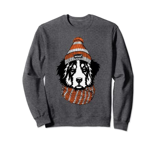 Bernese Mountain Dog Hound Silhouette - Gafas de sol Sudadera