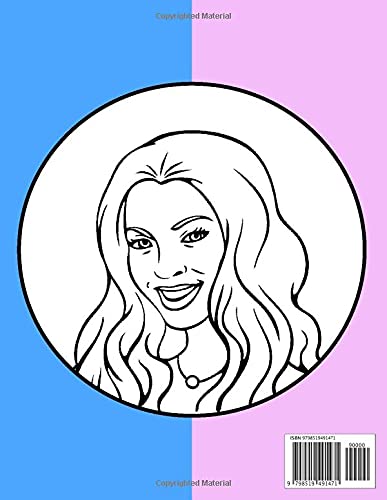 Beyonce Coloring Book: Perfect Coloring Book For Adults and Kids With Incredible Illustrations Of Beyonce For Coloring And Having Fun.