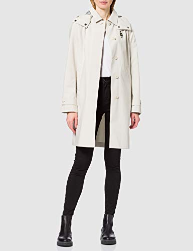 Blauer IMPERM/Trench LUNGHI SFODERATO NASTRATO Gabardina, 110 Malto, XS para Mujer