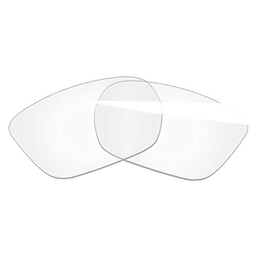 BlazerBuck Lentes de repuesto polarizadas antisal para Oakley Sliver XL OO9341, Transparente de alta definición.,