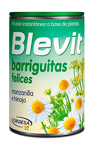 Blevit Barriguitas Felices - Infusión digestiva en polvo con Manzanilla e Hinojo, 150g