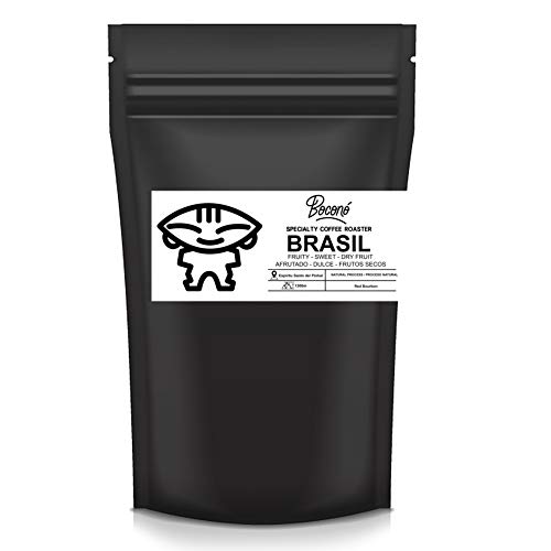 Boconó Specialty Coffee Brasil Café De Especialidad En Grano 200 g Arábica Tueste Natural Varietal Bourbon Rojo Artesano Espresso V60 Chemex Aeropress Kalita Trazabilidad completa Formato Pequeño