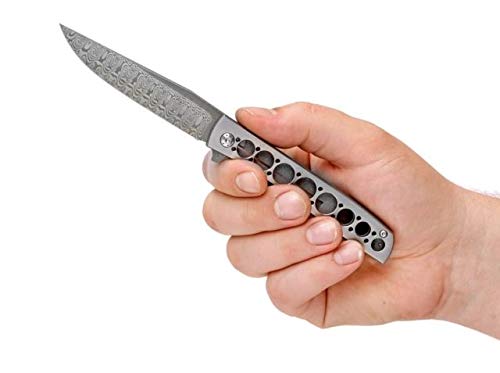 BÖKER Hombre Urban Trapper Damasteel Navaja, Gris, One Size