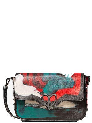 Bolso Mujer Desigual Love Kaos Amorgos Purple Unica