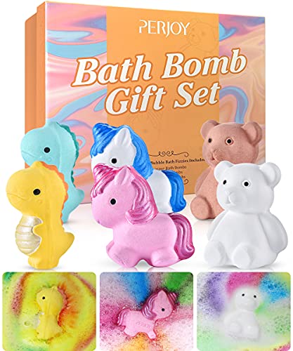 Bombas de Baño, 6 Espuma Bolas de Baño Efervescentes, Naturales Sales de Baño Relajantes de Spa, Juego de Baño Regalos Navidad, San Valentín, Cumpleaños para Mujer, Madre, Hombre, Niños, Novia