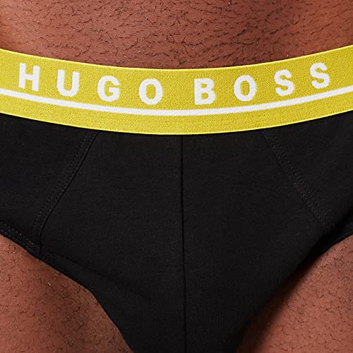 BOSS 3Pack Briefs Logo Waistbands Calzoncillos, Open Miscellaneous960, M para Hombre