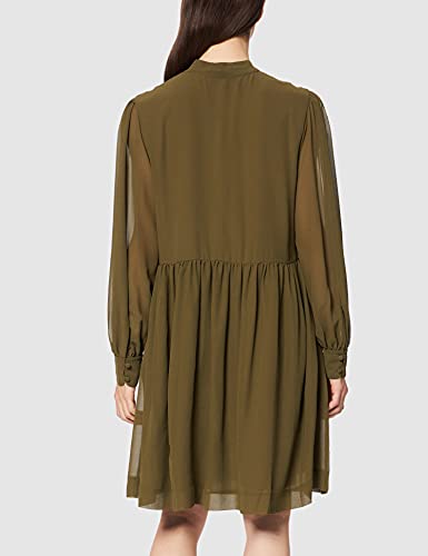 BOSS C_Derinne Vestido, Dark Green303, 40 para Mujer