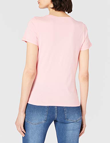 BOSS C_elogo2 Camiseta, Rosa Brillante 675, XS para Mujer