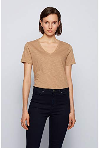 BOSS C_emodern 10214849 01 Camiseta, Beige262, XS para Mujer