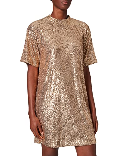 BOSS C_esenni Vestido, Gold713, XS para Mujer