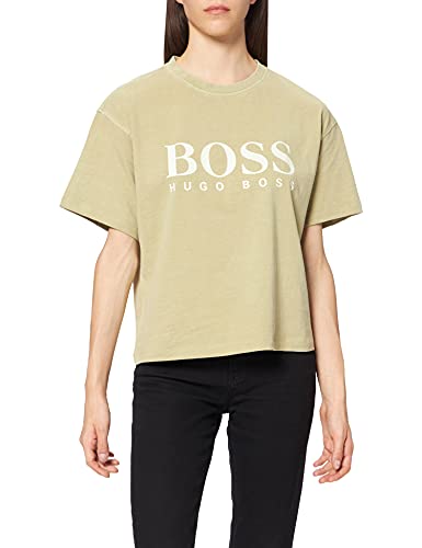 BOSS C_evina Camiseta, Dark Green 304, XS para Mujer