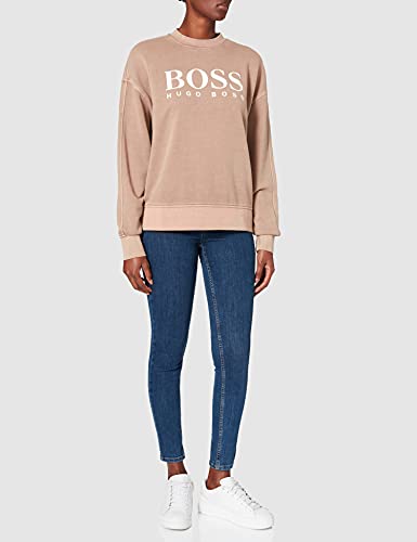 BOSS C_evinta Sudadera, Light/Pastel Brown235, XS para Mujer