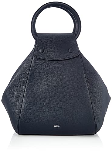 BOSS Olivia Should Bag, Bolsa de Trabajo. para Mujer, Dark Blue401, Einheitsgröße