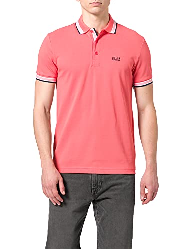 BOSS Paddy Camiseta Polo, Rojo Claro (Open Red 646), S para Hombre