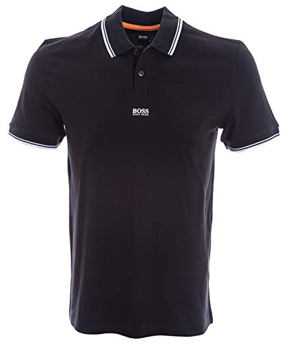 BOSS Pchup 1 10191116 01, Camisa de Polo, para Hombre, Negro (Black 1), L